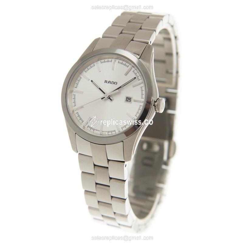 Hyperchrome Rado R32110103 Replica - Quartz - Silver Dial - Steel Case & Band - View 3