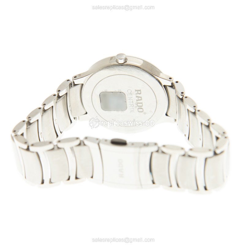 Centrix R30927123 Quartz - Stainless Steel Case - White Dial - Silver Steel Strap - View 4
