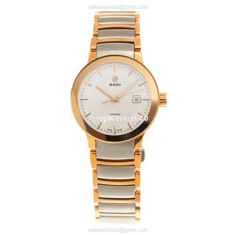 Rolex R30954123 Centrix - Automatic - Gold-Plated - Stainless Steel - White Dial - View 2