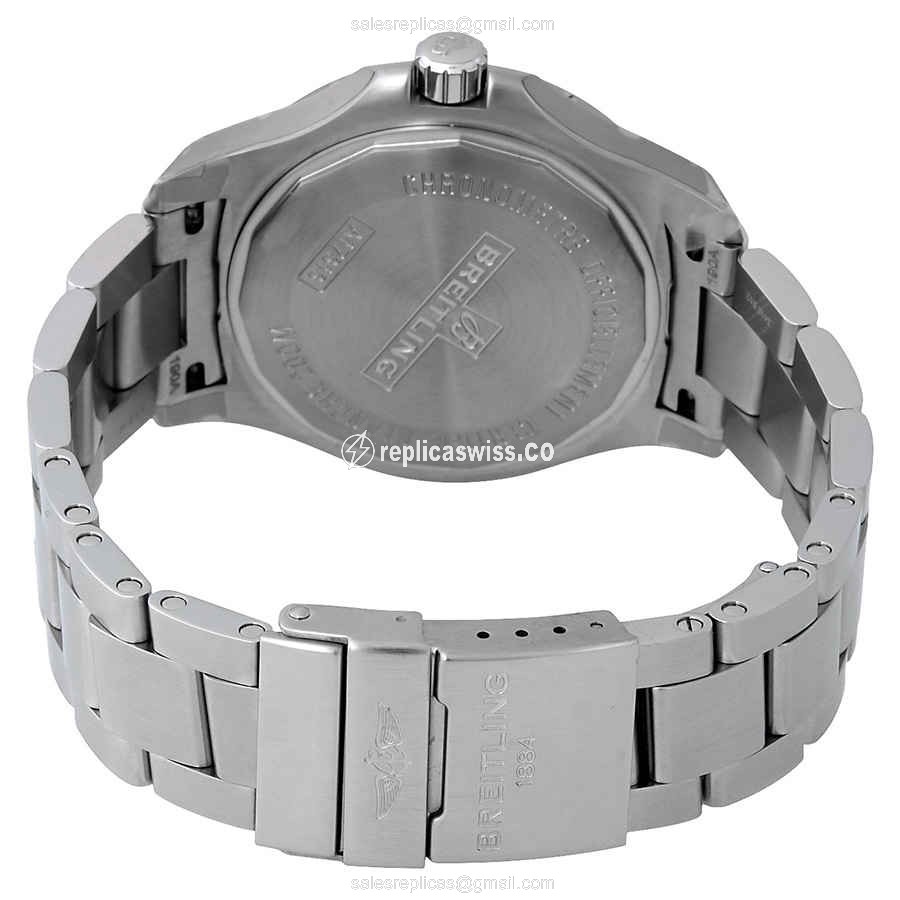 Breitling Challenger Replica - Automatic - Steel - Silver Dial - View 3