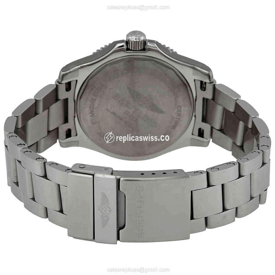 Breitling Superocean Replica - Automatic - Steel - White Dial - View 3