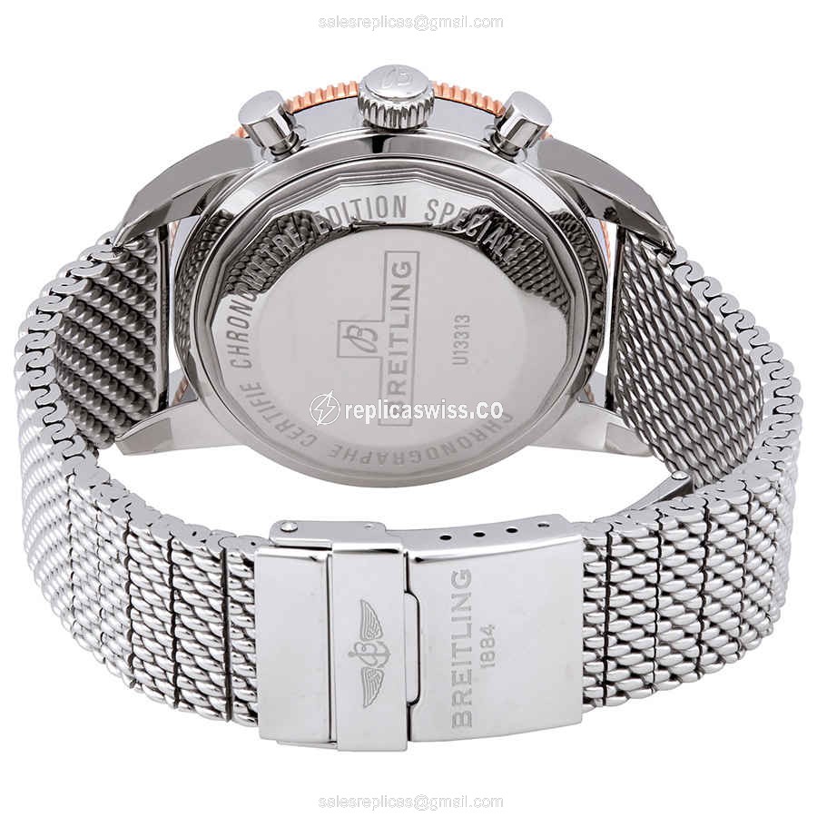 Breitling Superocean Heritage Replica - Automatic - Stainless Steel Case - Black Dial - View 3