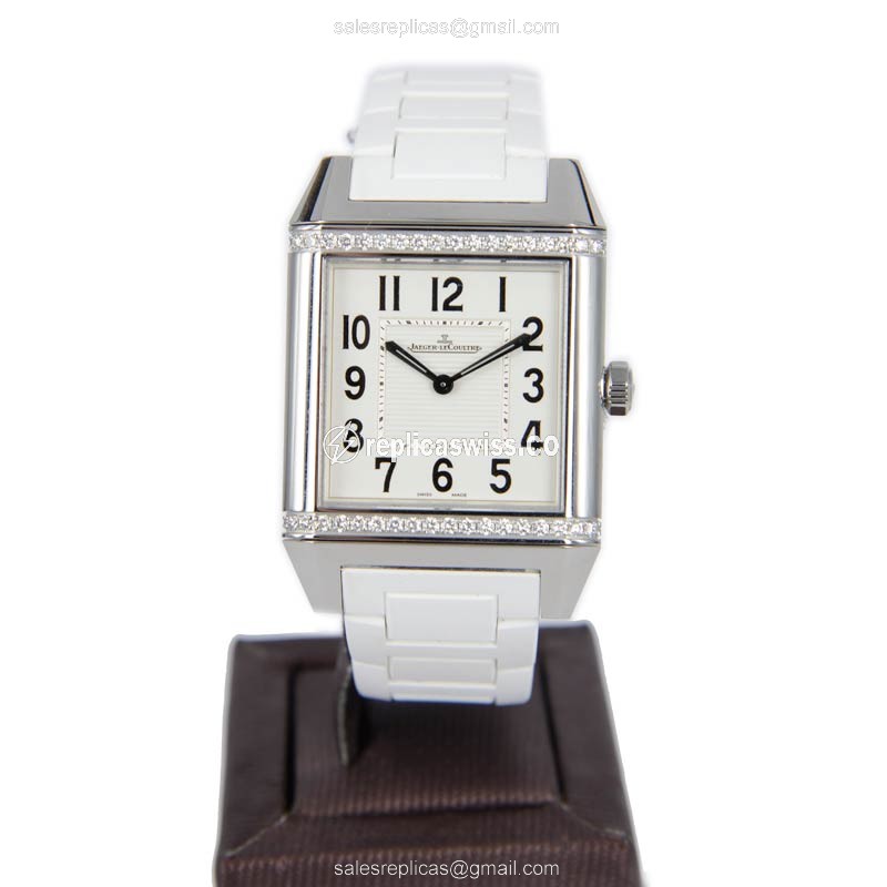 Jaeger-LeCoultre Reverso Replica - Automatic - Steel - Silver Dial - View 2