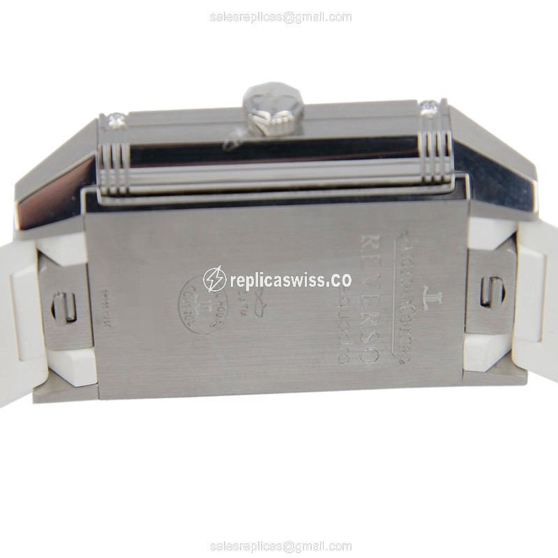 Jaeger-LeCoultre Reverso Replica - Automatic - Steel - Silver Dial - View 4