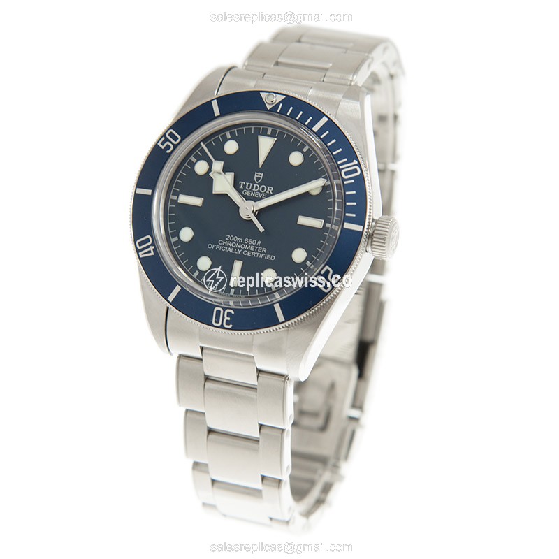 Tudor Black Bay 1958 Replica - Automatic - Steel - Blue Dial - View 3