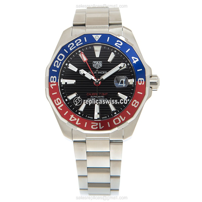 Tag Heuer Aquaracer Replica Watch - Automatic - Steel - Black Dial - View 2