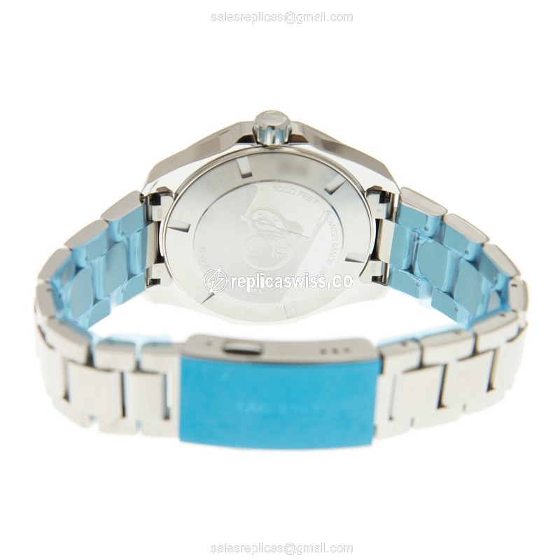 Tag Heuer Aquaracer Replica Watch - Automatic - Steel - Black Dial - View 4