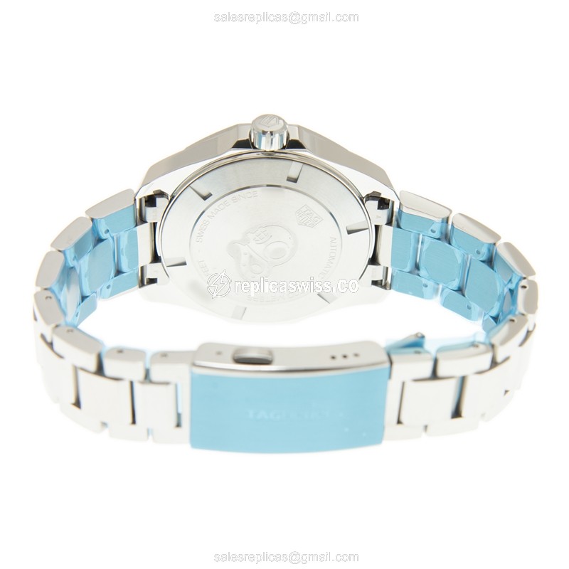 Tag Heuer AQUARACER Replica - Automatic - Blue Dial - Steel Case & Band - View 4