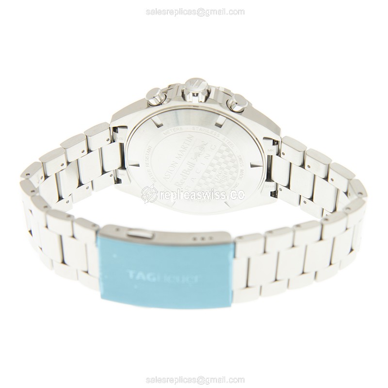 Tag Heuer F1 Quartz - Blue Dial - Steel Case - Silver - Clasp - CAZ101AB.BA0842 - View 4