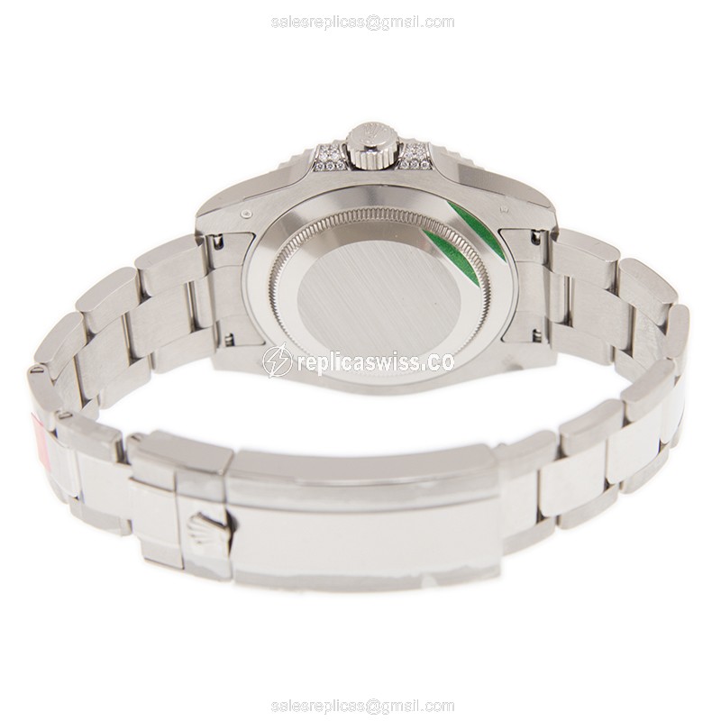 Rolex Submariner Replica - Automatic - Sapphire Case - Blue Dial, Silver Clasp - View 4