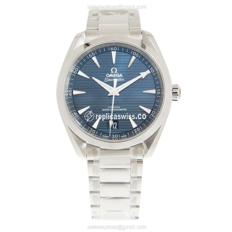 Omega Seamaster Automatic - Steel Case, Blue Dial, Silver Clasp, Steel Strap - View 2