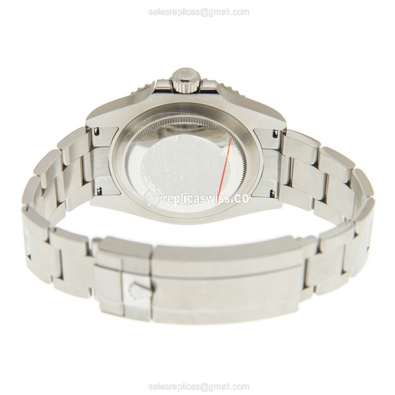 Rolex Submariner Replica: Automatic - Stainless Steel - Black - Clasp Silver - View 4