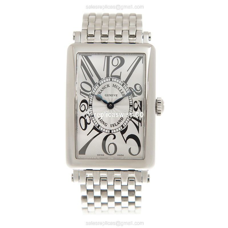Franck Muller 952 QZ O Long Island Quartz - Stainless Steel Case & Band - View 2