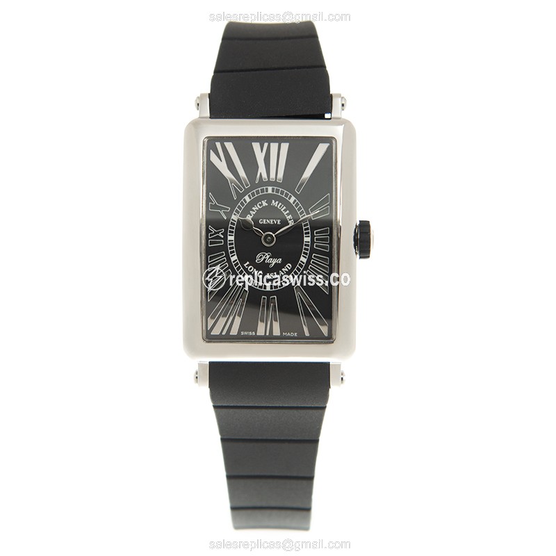 Franck Muller Long Island Replica - Quartz - Steel - Black - View 2