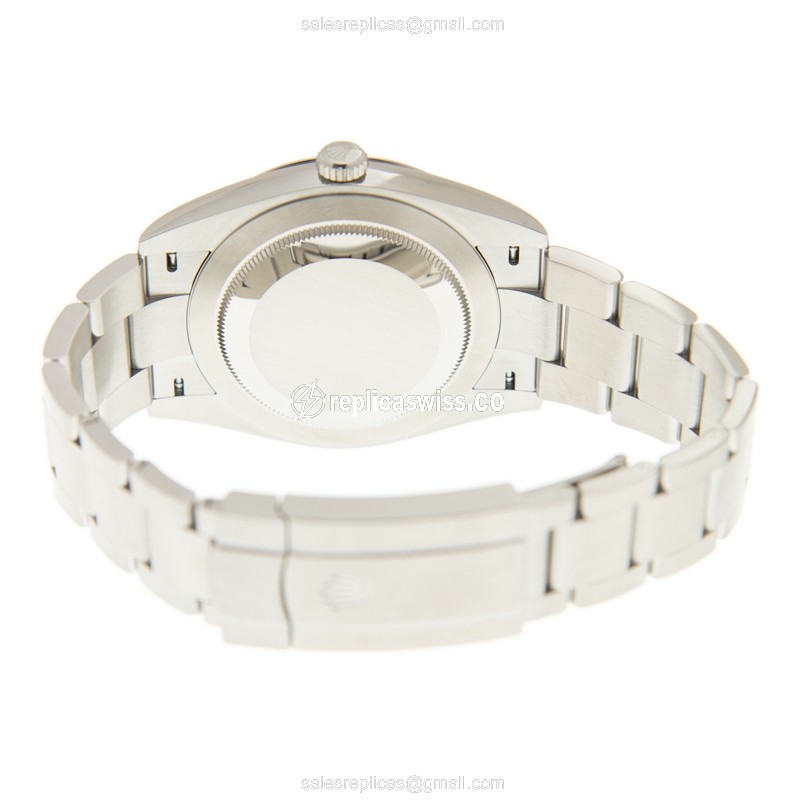 Rolex 124300-0006 OYSTER PERPETUAL - Auto - Blue Dial - Steel Case - Silver Band - View 4