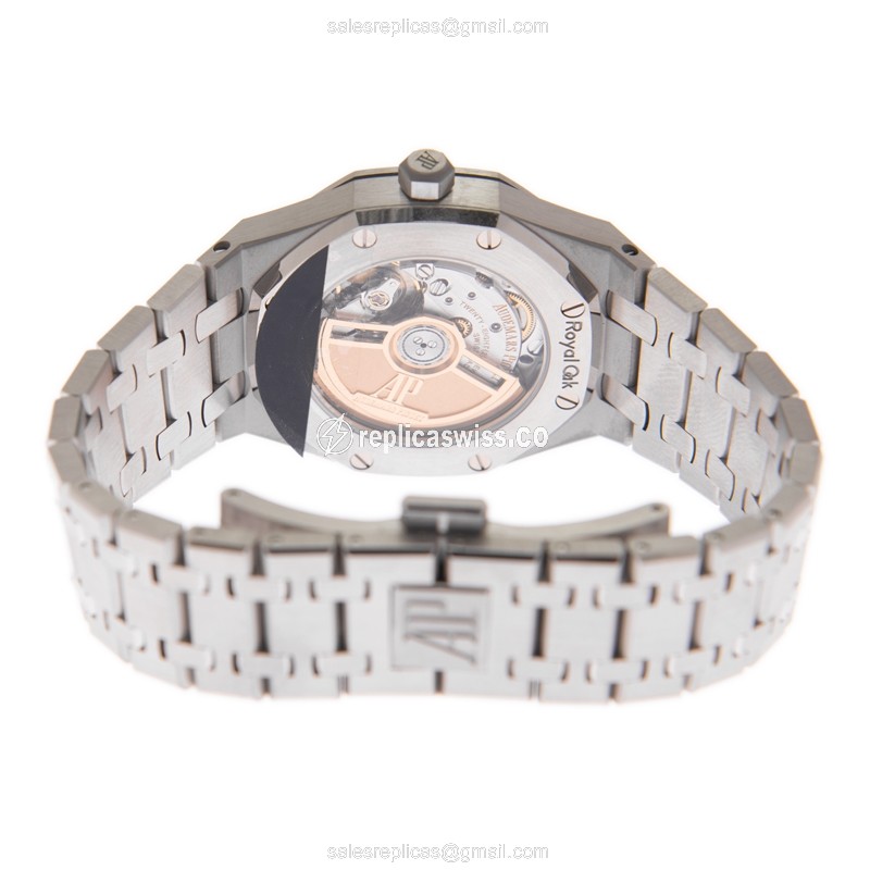 AP 77350ST.OO.1261ST.01 Replica - Automatic - Steel Case - Silver Dial - Steel Band - View 4