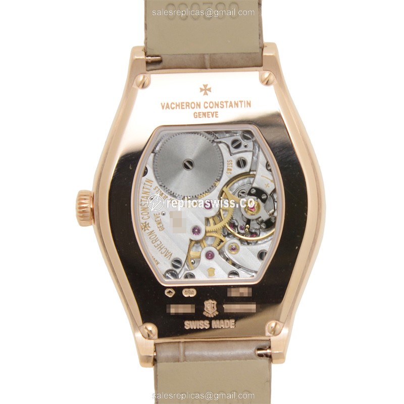 Vacheron Constantin Malte Replica Watch - Rose Gold - Manual - View 3