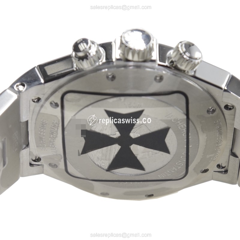 Vacheron Constantin Overseas Replica - Automatic - Stainless Steel - Blue Dial - View 4