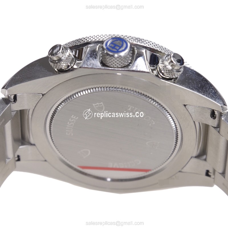 Tudor Heritage Chrono Replica - Automatic - Blue Dial, Steel Case - View 4