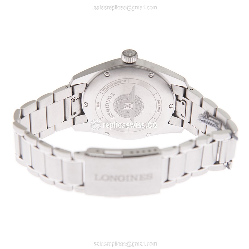 Rolex L3.810.4.73.9 Replica | Automatic | Steel Case, White Dial | Silver Steel Strap - View 4