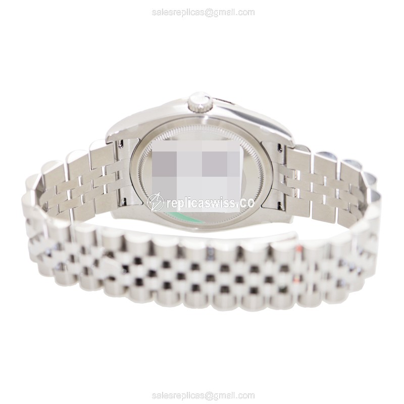 Rolex Datejust Replica | Automatic | Pink Dial | Steel Clasp, Silver Strap - View 4