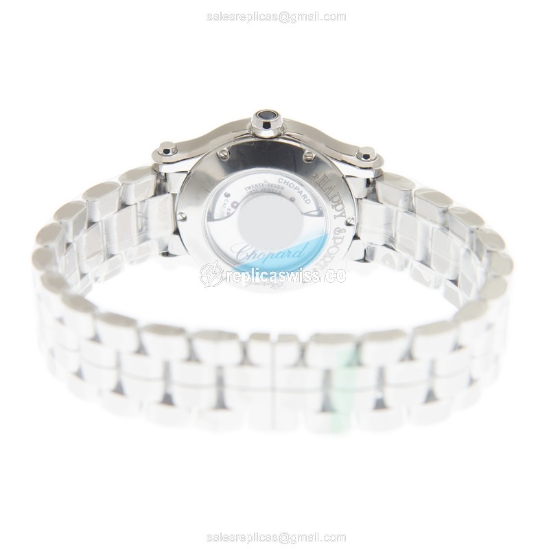 Chopard Happy Sport Automatic - Steel Case - Silver Dial - Steel Band - View 4