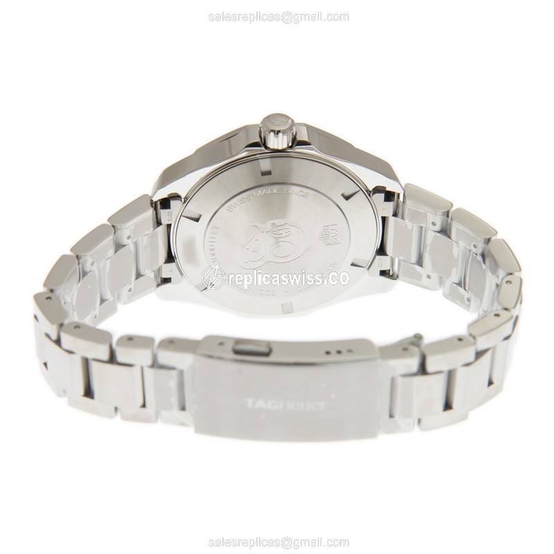 Tag Heuer AQUARACER Replica - Automatic - Green Dial - Steel Case & Band - Clasp - View 4