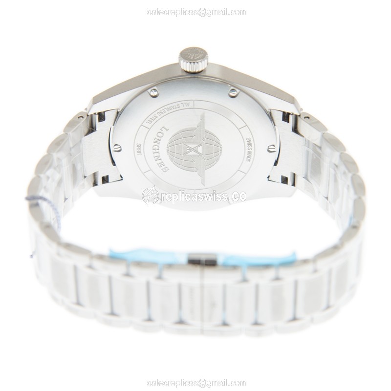 Longines L3.810.4.53.6 Replica - Automatic - Stainless Steel Case - White Dial - View 4
