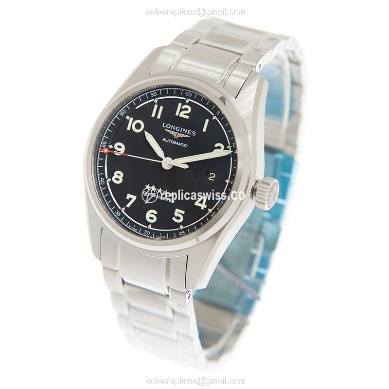 Longines L3.810.4.53.6 Replica - Automatic - Stainless Steel Case - White Dial - View 3