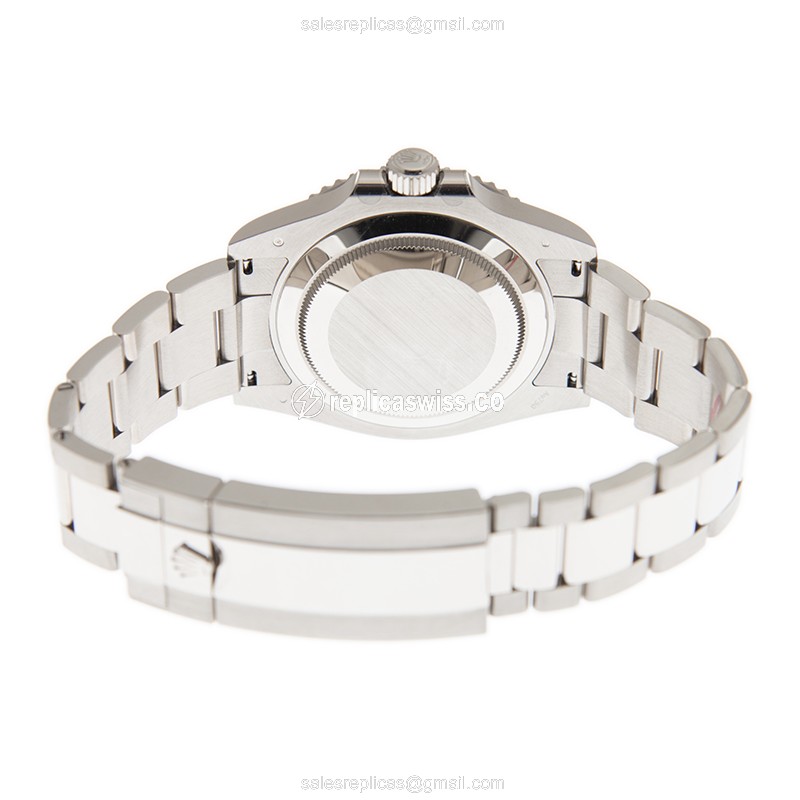Rolex Submariner Replica - Automatic - 18kt Gold - Blue Dial, Silver Clasp - View 4
