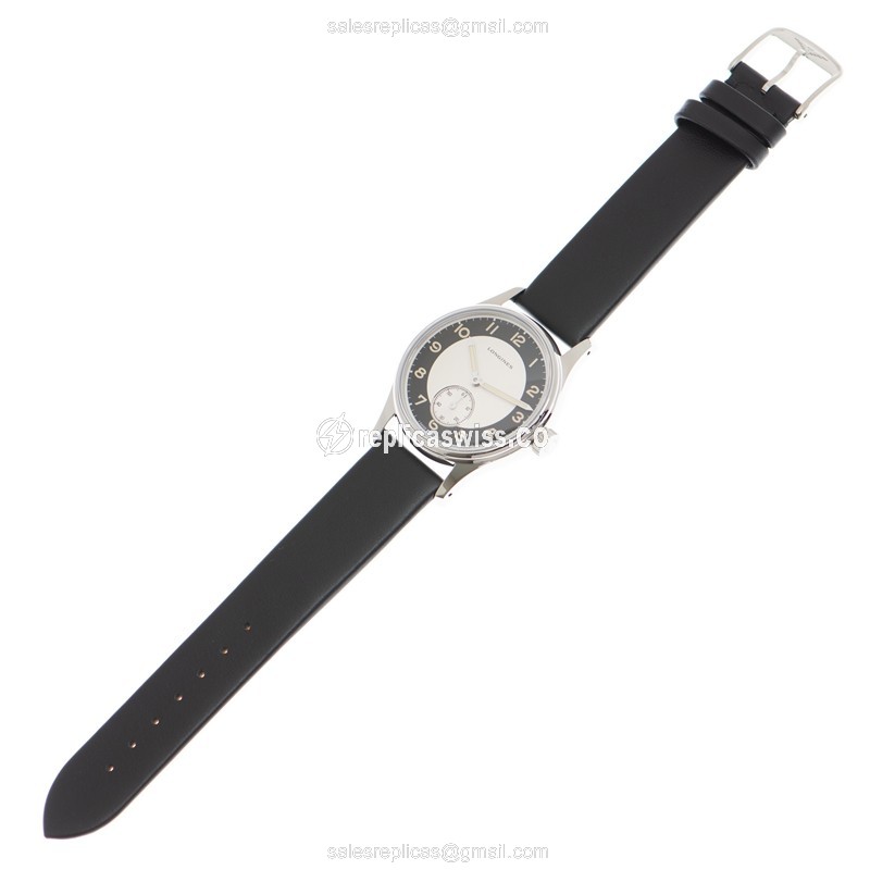 Longines L2.330.4.93.0 HERITAGE CLASSIC Automatic Stainless Steel - View 2