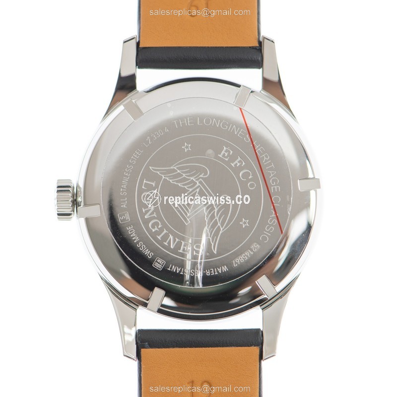 Longines L2.330.4.93.0 HERITAGE CLASSIC Automatic Stainless Steel - View 3