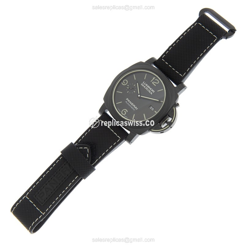Panerai Luminor Marina Replica - Automatic - Black Rubber - 44mm - View 2