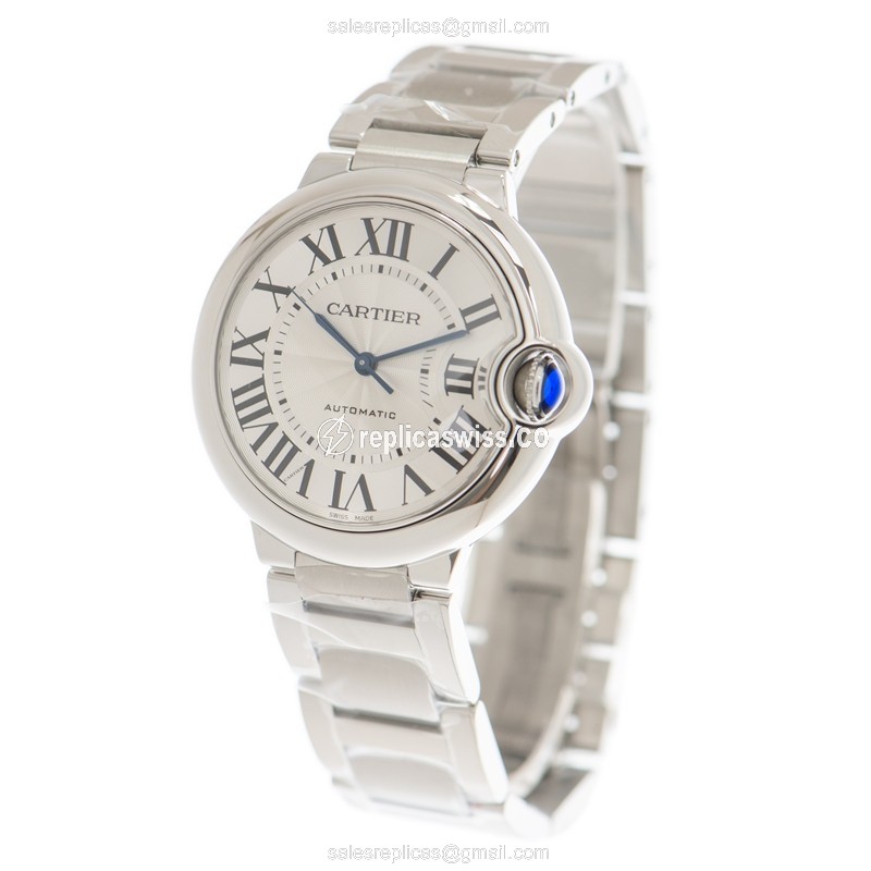 Cartier WSBB0048 BALLON BLEU Automatic Stainless Steel - View 3