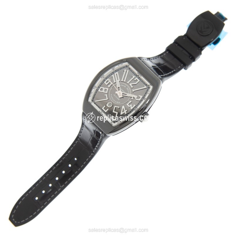 Franck Muller V 45 SC DT GLACIER (AC.BC) VANGUARD Automatic Carbon Fiber - View 2