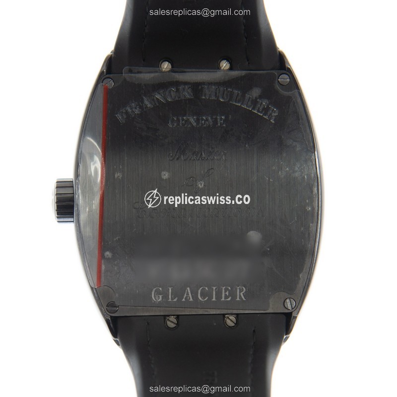 Franck Muller V 45 SC DT GLACIER (AC.BC) VANGUARD Automatic Carbon Fiber - View 3