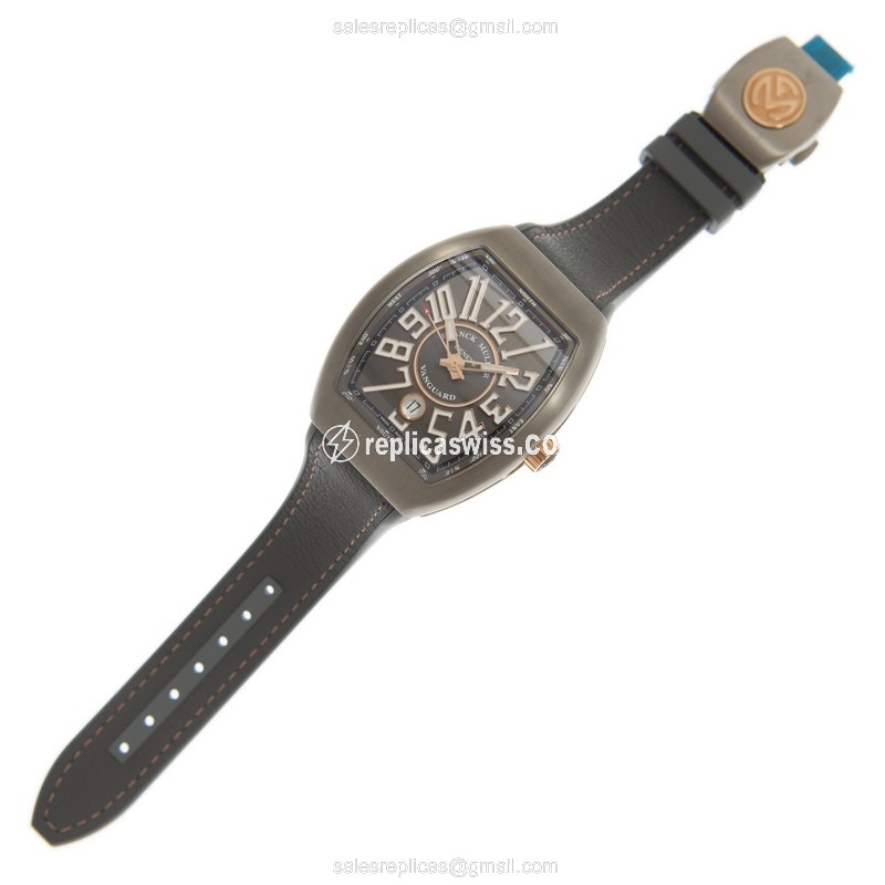 Franck Muller Vanguard Replica - Auto - Steel - Gray Dial - View 2