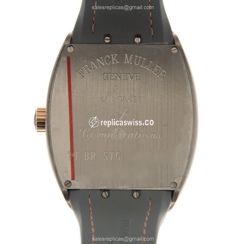 Franck Muller Vanguard Replica - Auto - Steel - Gray Dial - View 3