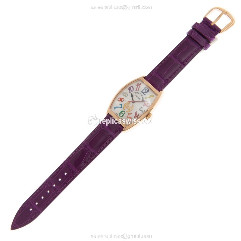 Franck Muller 2850 SC AT FO COL DRM 25TH LTD (5N) GENEVE Automatic 18kt Rose Gold - View 2