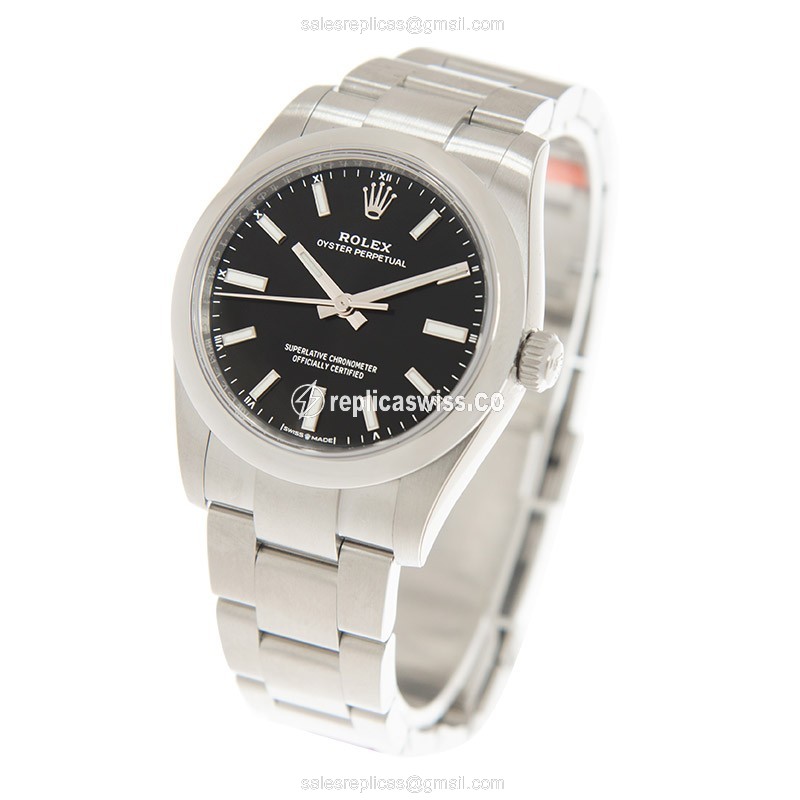 Rolex 124200-0002 Replica - Automatic - Stainless Steel Case, Black Dial - View 3
