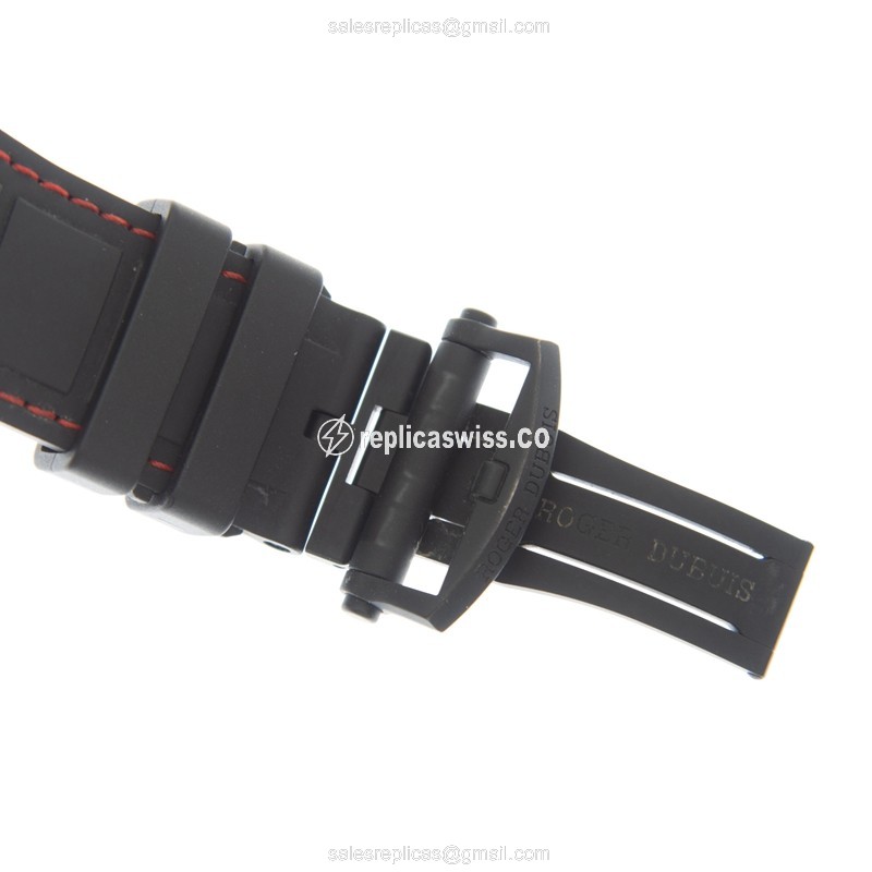 Roger Dubuis RDDBEX0567 EXCALIBUR - Automatic - Titanium Case - Black Dial - Rubber Strap - View 4