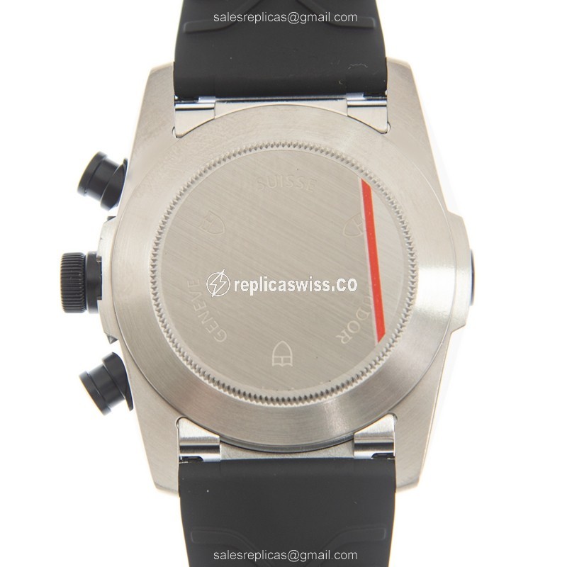 Tudor Fastrider Chrono Watch - Automatic - Steel - Red Dial - View 3