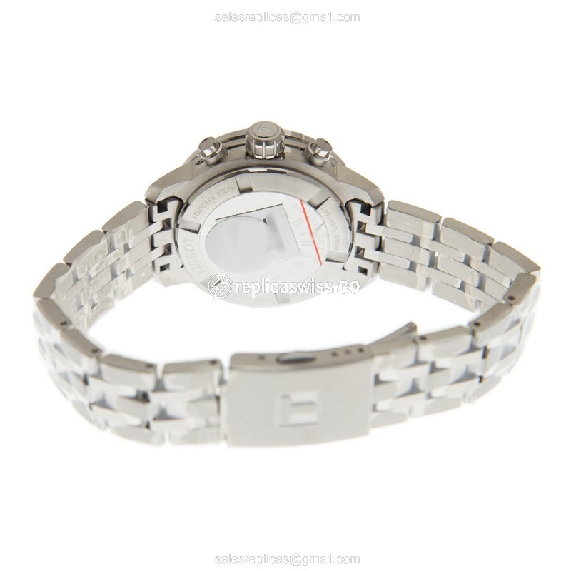 Tissot T055.217.11.032.00 PRC 200 Quartz - Silver Dial - Steel Case - Silver Strap - View 4