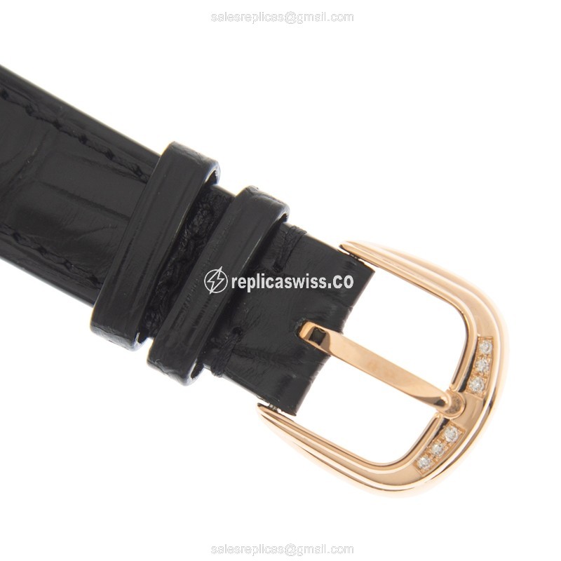 Franck Muller Cintree Replica - Auto - Rose Gold - Black - View 4