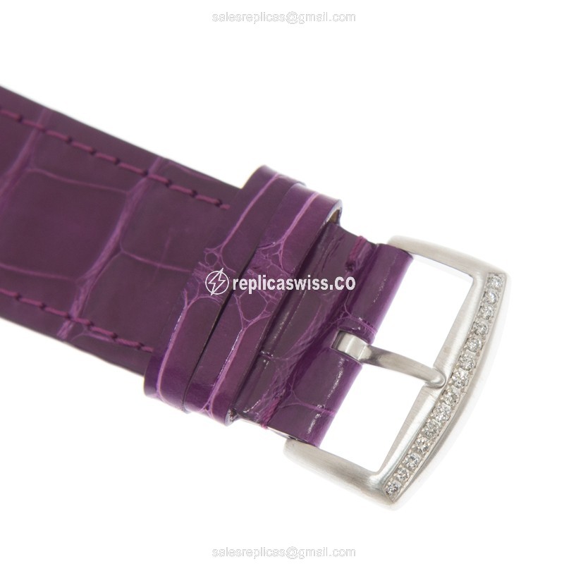 Franck Muller 1200 SC D BR DRMOG-PUR LONG ISLAND - Automatic, 18kt White Gold Case, Silver Dial - View 4