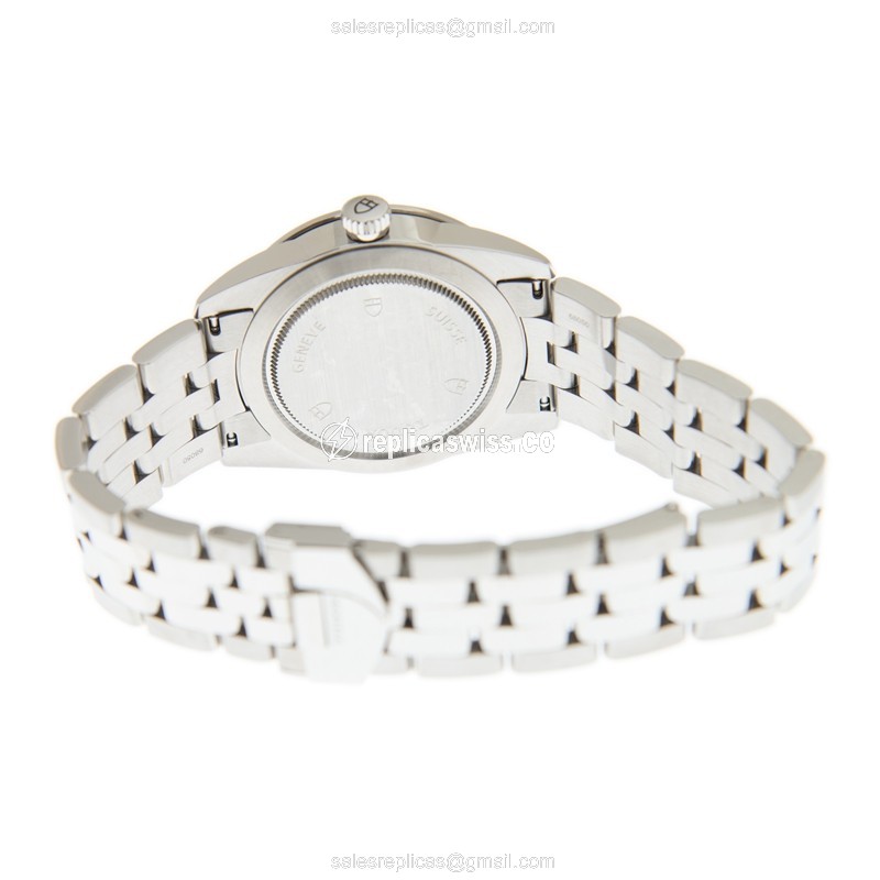 Tudor Glamour Date Replica Watch, Automatic, Steel, White - View 4