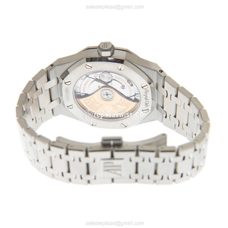 Audemars Piguet 15450ST.OO.1256ST.02 - Automatic - Steel - Gray Dial - Silver Steel Clasp - View 4
