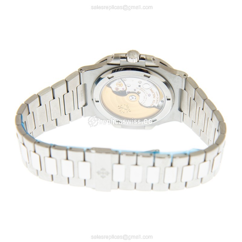 Patek Philippe 5711/1300A-001 NAUTILUS Automatic Stainless Steel & Diamonds - View 4