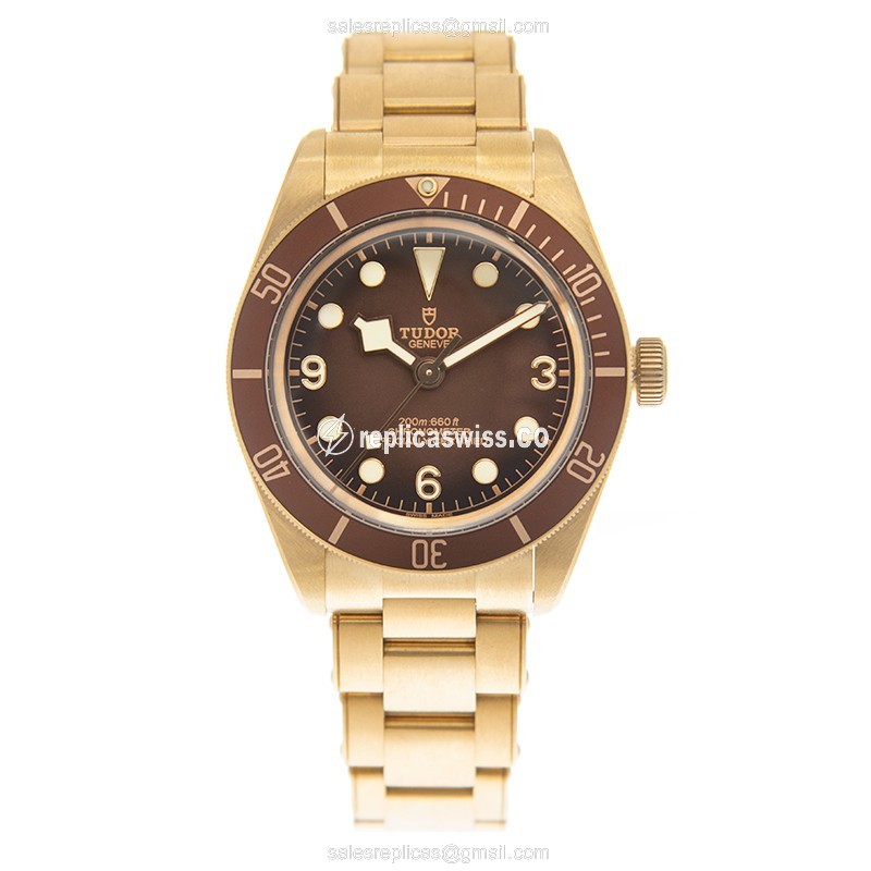 Tudor Black Bay 1958 Replica - Bronze Case - Brown Dial - Automatic Movement - View 2