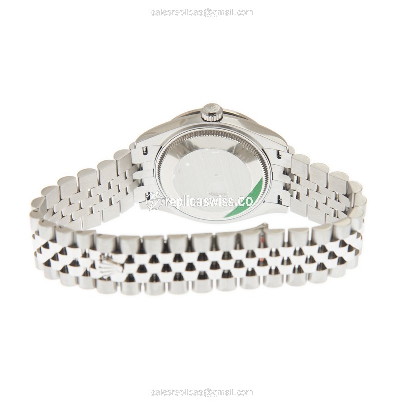 Rolex Datejust Replica - Automatic - Steel - Purple Dial - View 4